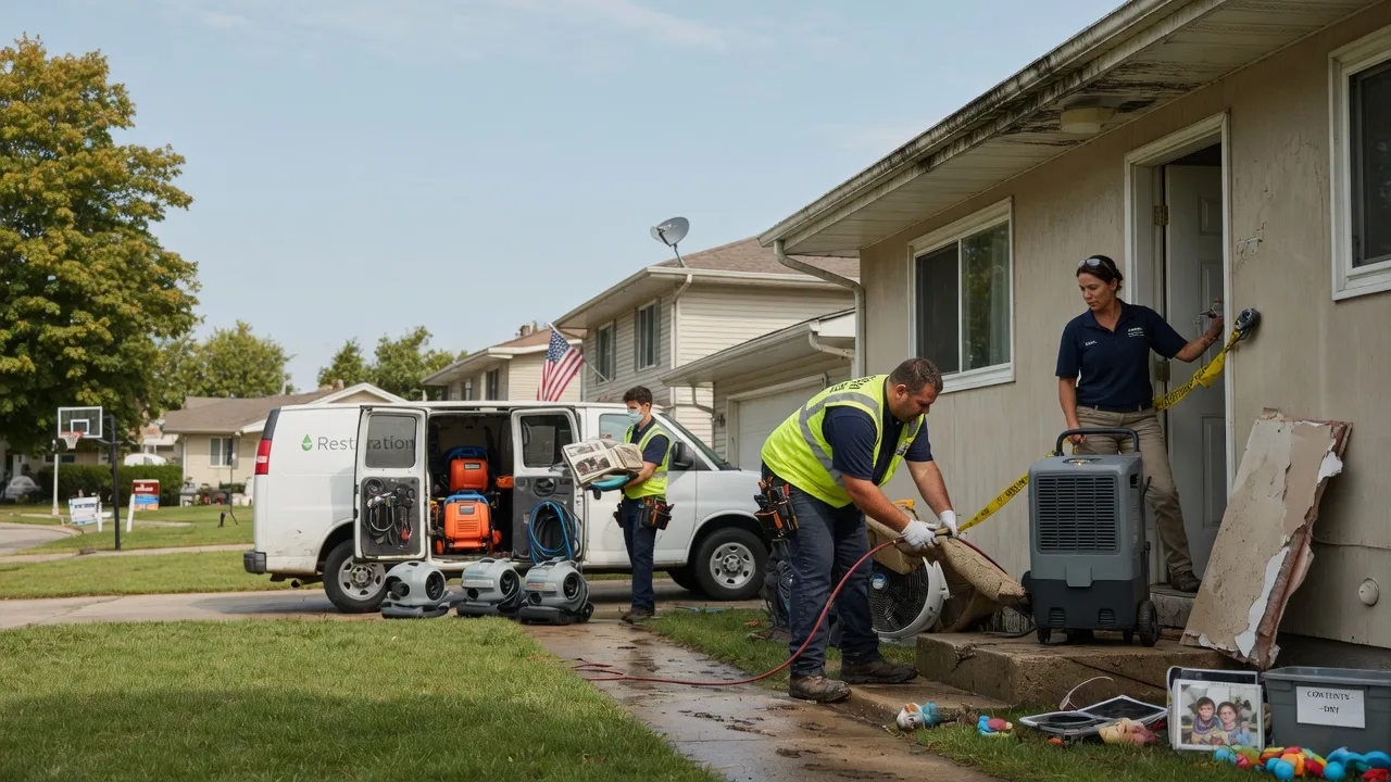 Water Damage Restoration in Reedsville, WI near me